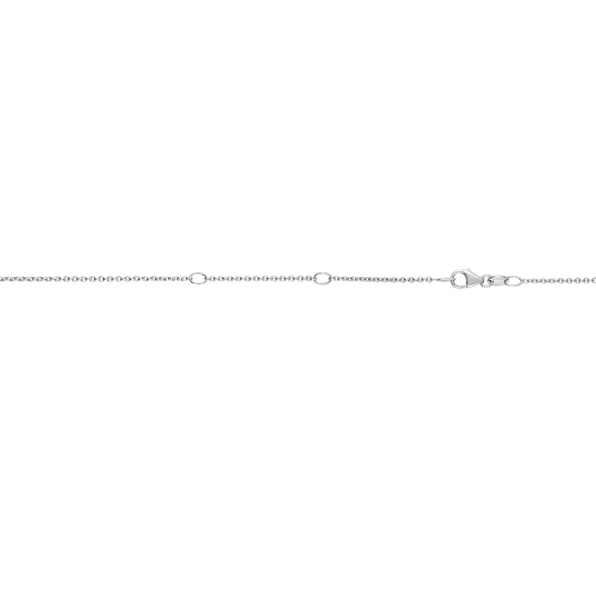 18K Gold 1.1mm Double Extendable Cable Chain