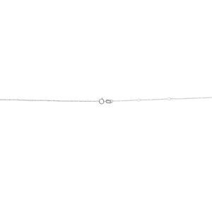 14K Gold 0.97mm Double Extendable Cable Chain