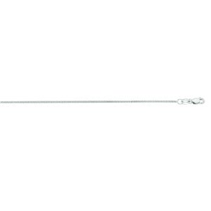 14K Gold 1mm Gourmette Chain