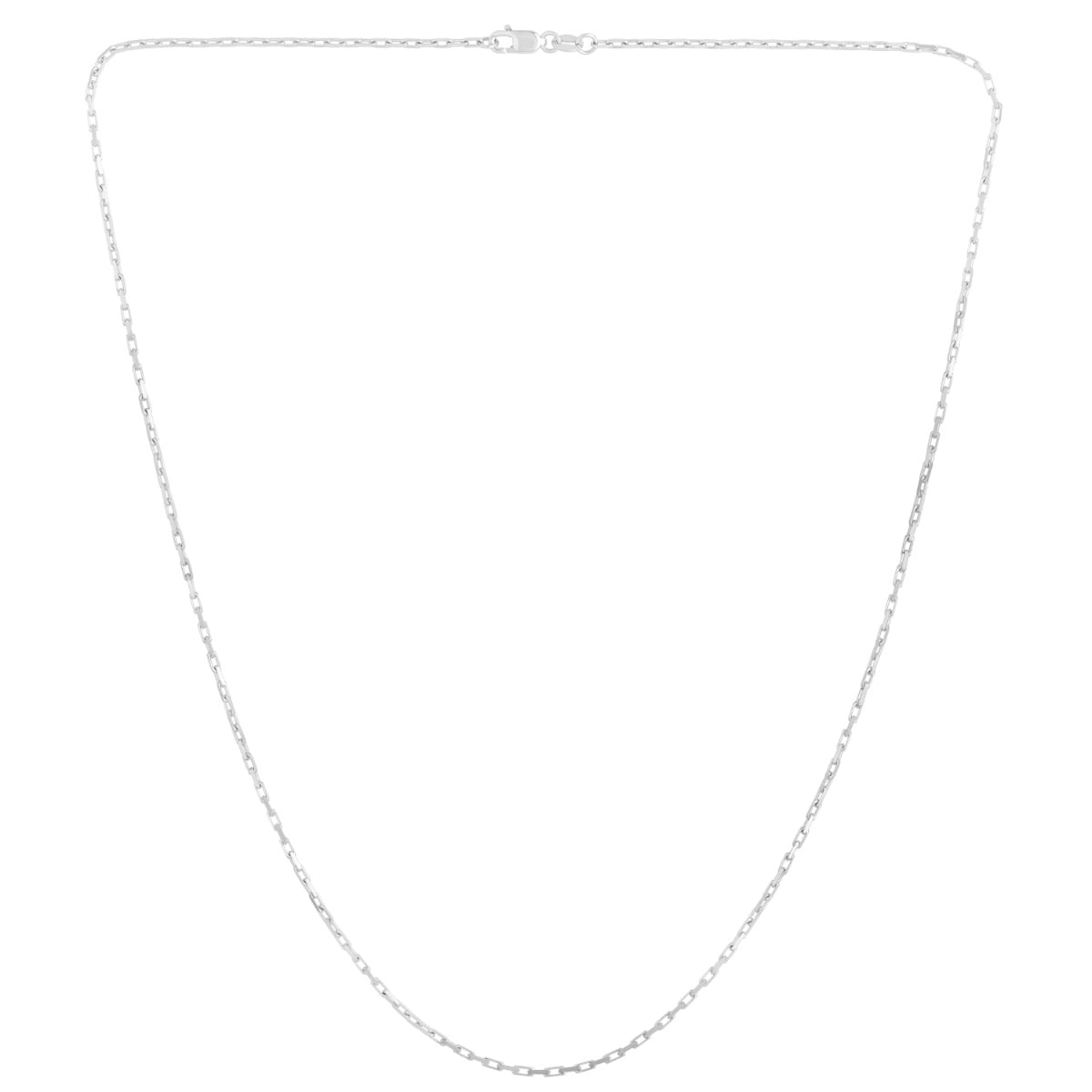14K Gold 1.3mm French Cable Chain