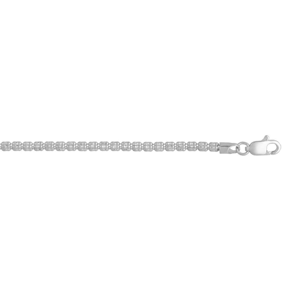 14K 2.74mm Fancy Ice Chain