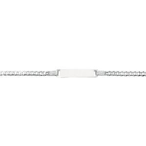 14K Gold Children's Curb ID Bracelet