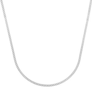 14K Gold 2.2mm Light Gourmette Chain