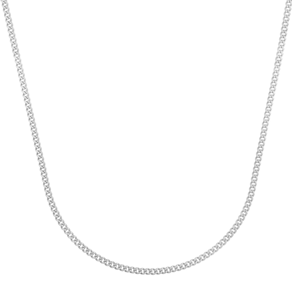 14K Gold 2.8mm Light Gourmette Chain