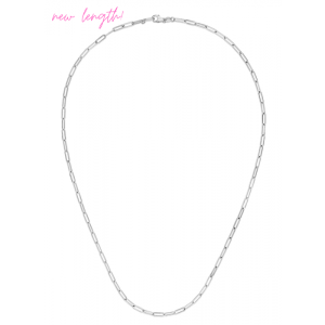 14K Gold 2.5mm Paperclip Chain