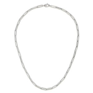 14K Gold 4.2mm Paperclip Chain