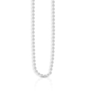 14K Gold 2.2mm Oval Mirror Link Chain