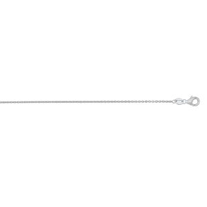 14K Gold 1.1mm Oval Cable Chain