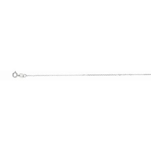 14K Gold 0.87mm Diamond Cut Cable Chain