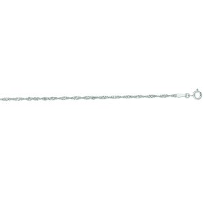 14K Gold 1.8mm Singapore Chain