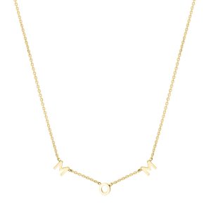10K "Mom" Necklace
