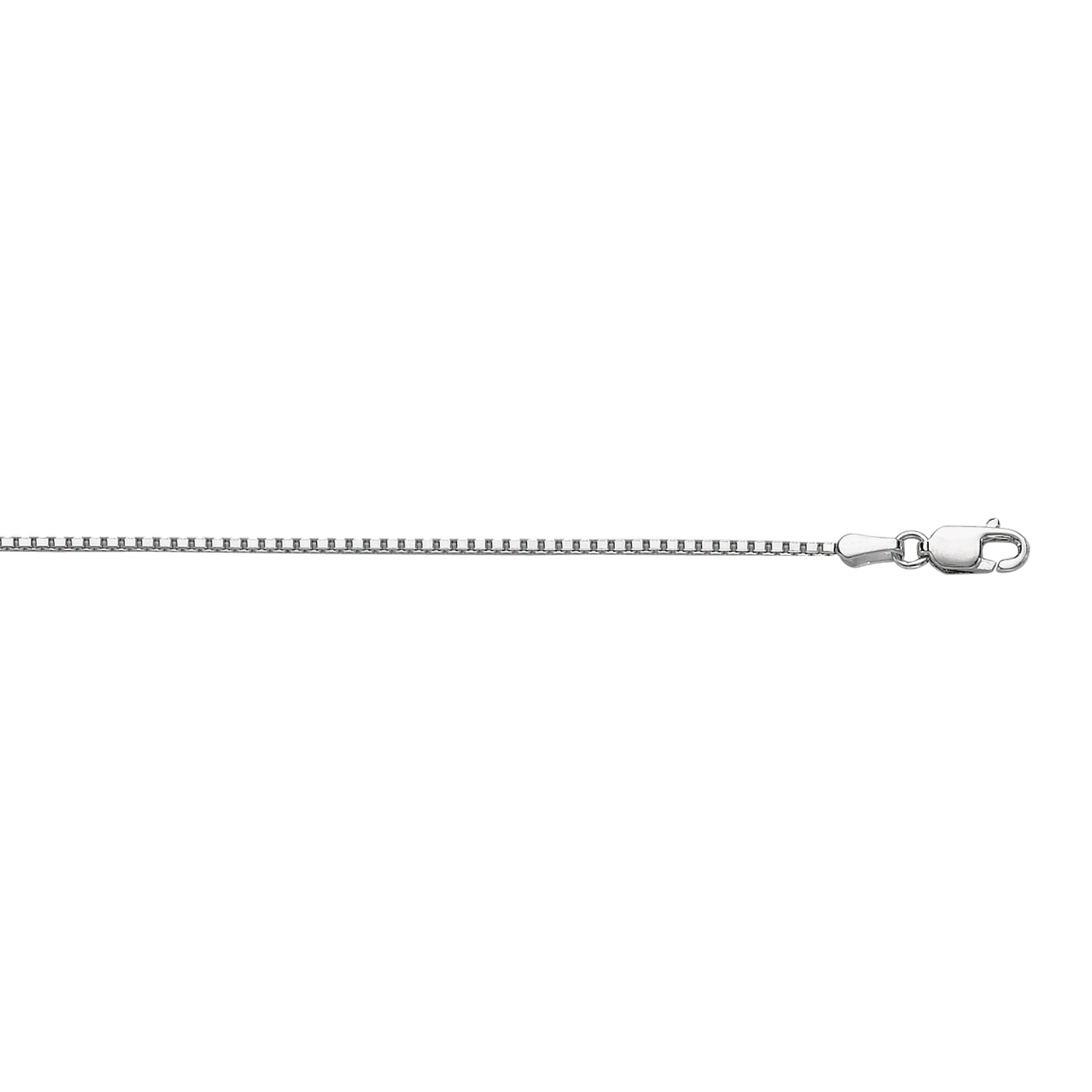 10K Gold 1.2mm Octagonal Box Chain