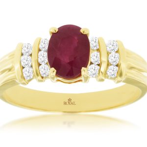 RUBY & DIAMOND RING