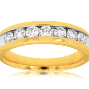 MEN’S DIAMOND WEDDING RING