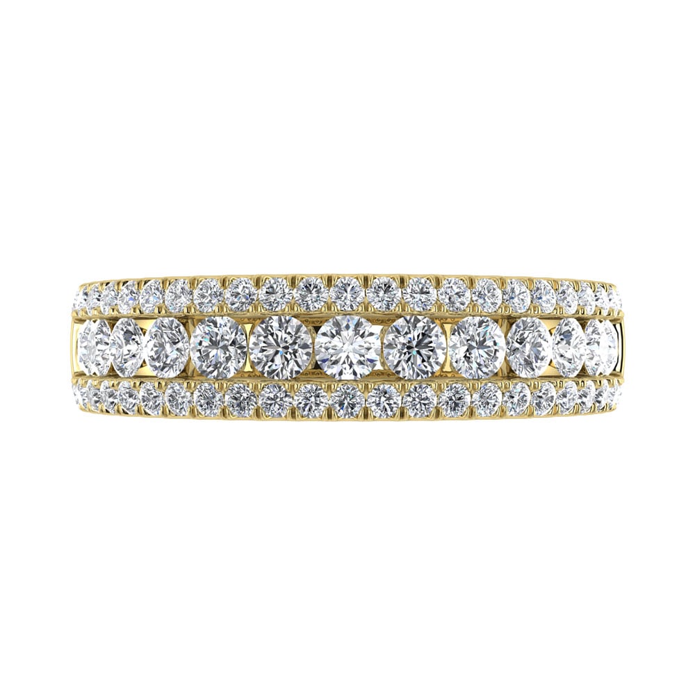 Diamond 1 Ct.Tw. Fashion Band in 14K Yellow Gold