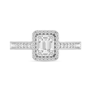 Diamond 1/2 Ct.Tw. Engagement Ring in 14K White Gold