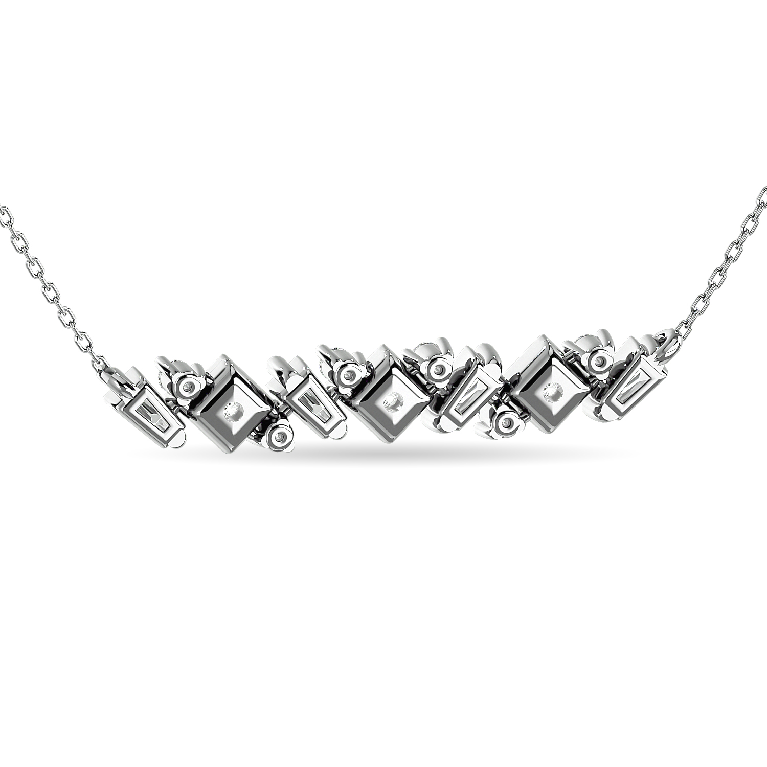 Diamond 1/5 Ct.Tw. Fashion Pendant in 10K White Gold