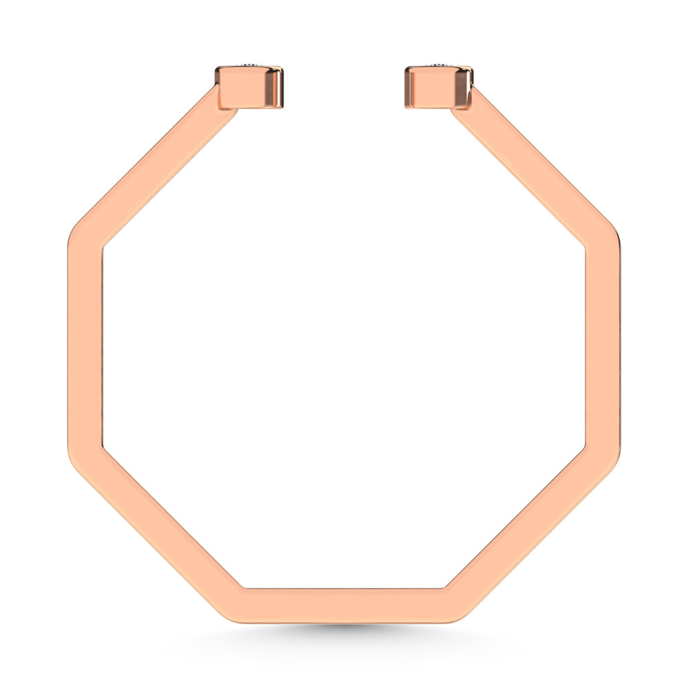14K Rose Gold Diamond 1/20 Ct.Tw. Fashion Ring
