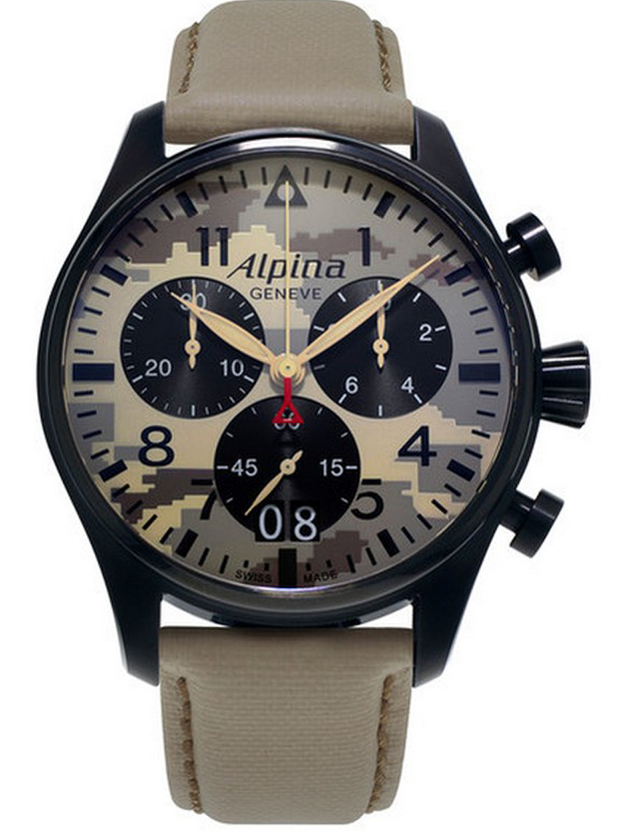 STARTIMER PILOT QUARTZ CHRONOGRAPH BIG DATE