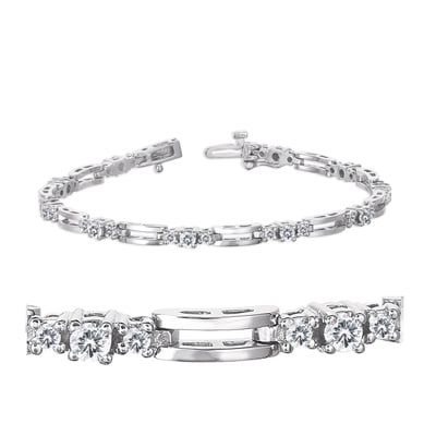 White Gold Diamond Bracelet
