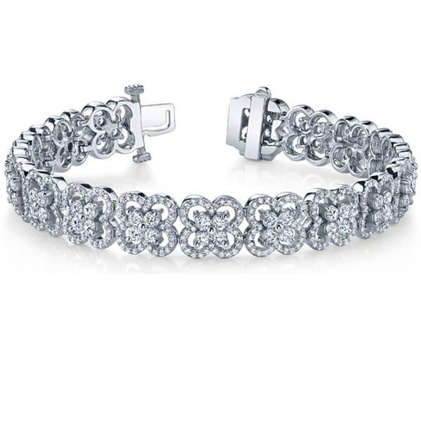 White Gold Diamond Bracelet