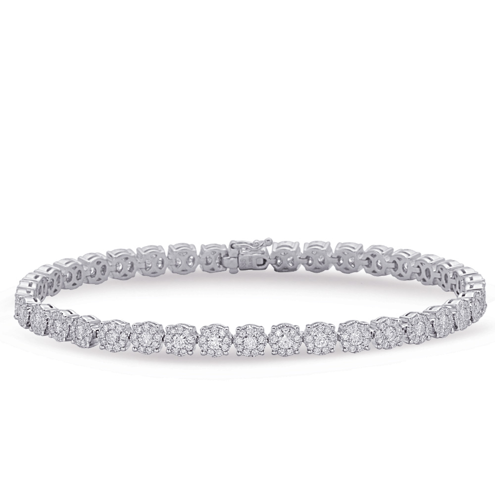White Gold Diamond Bracelet