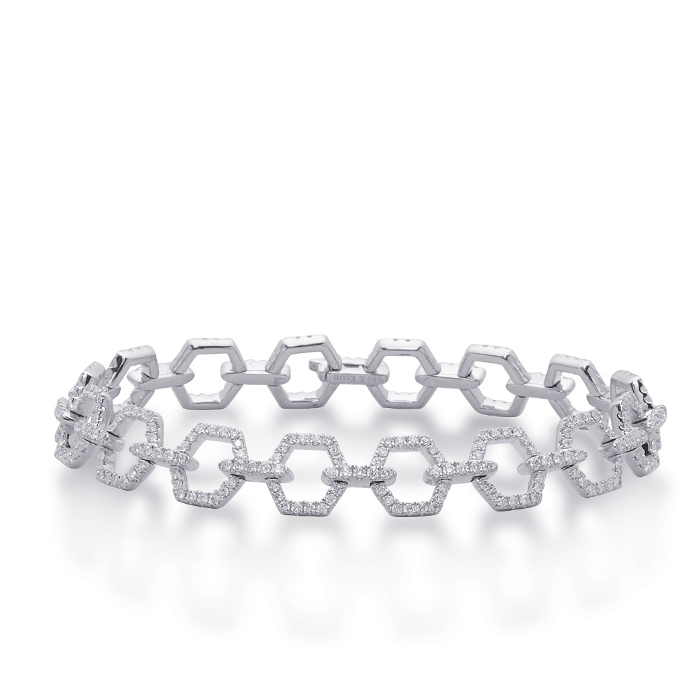 White Gold Diamond Bracelet
