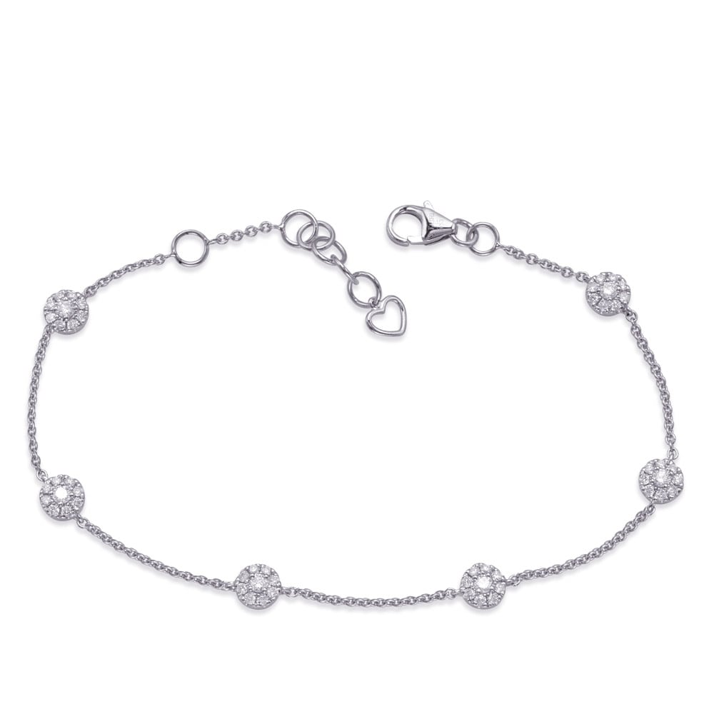 White Gold Diamond Bracelet