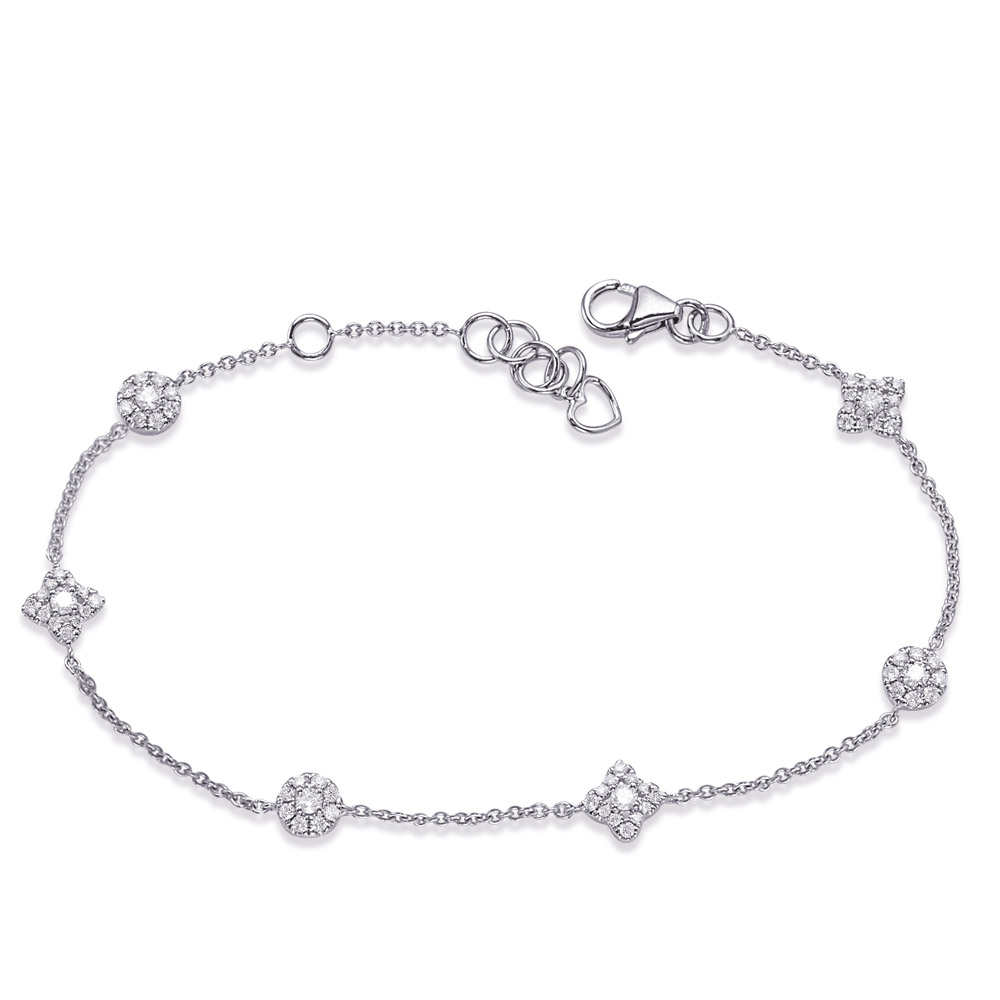 White Gold Diamond Bracelet