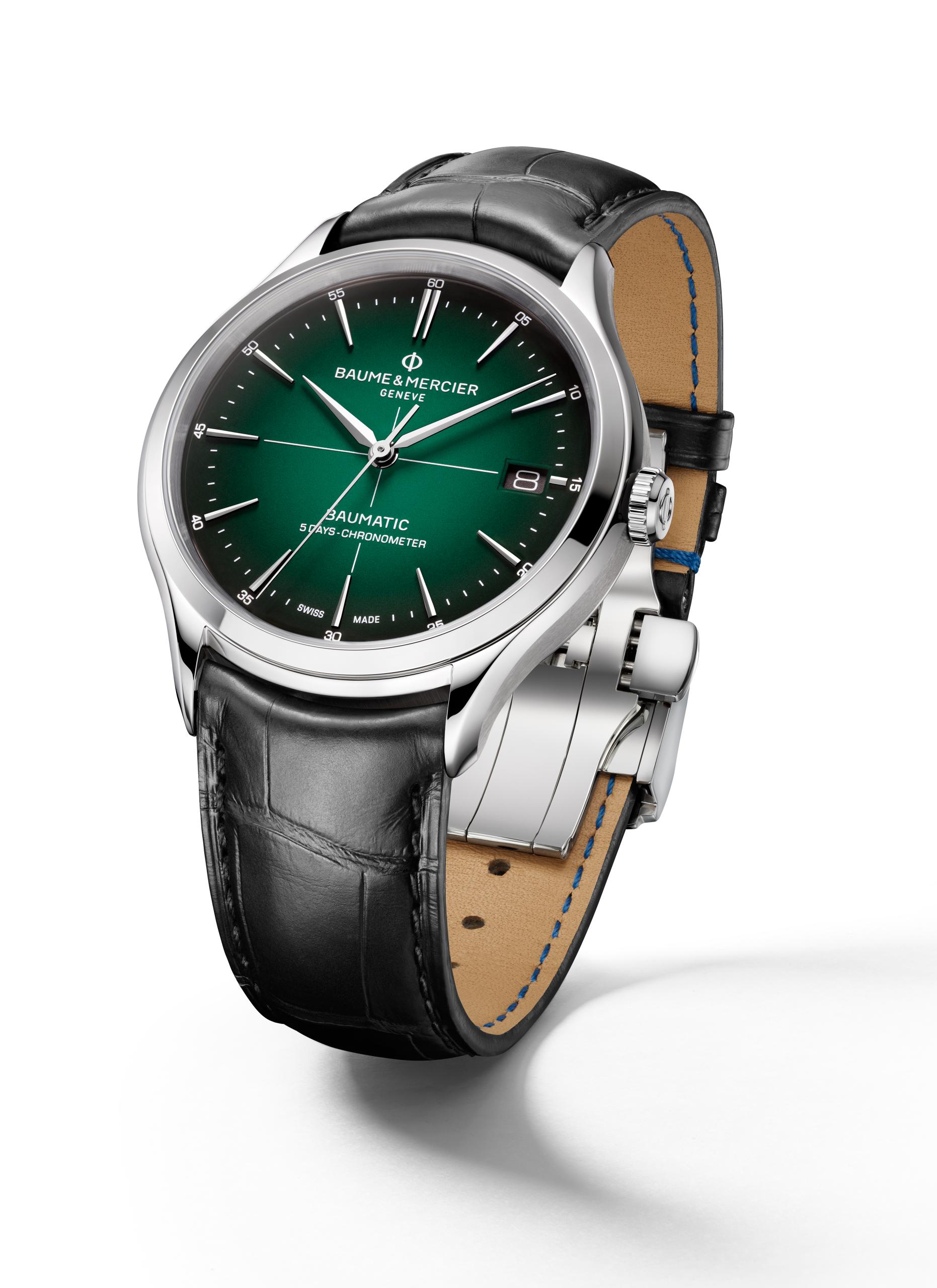 Baume et Mercier – Clifton 10592AUTOMATIC WATCH, COSC CERTIFIED, DATE – 40 MM