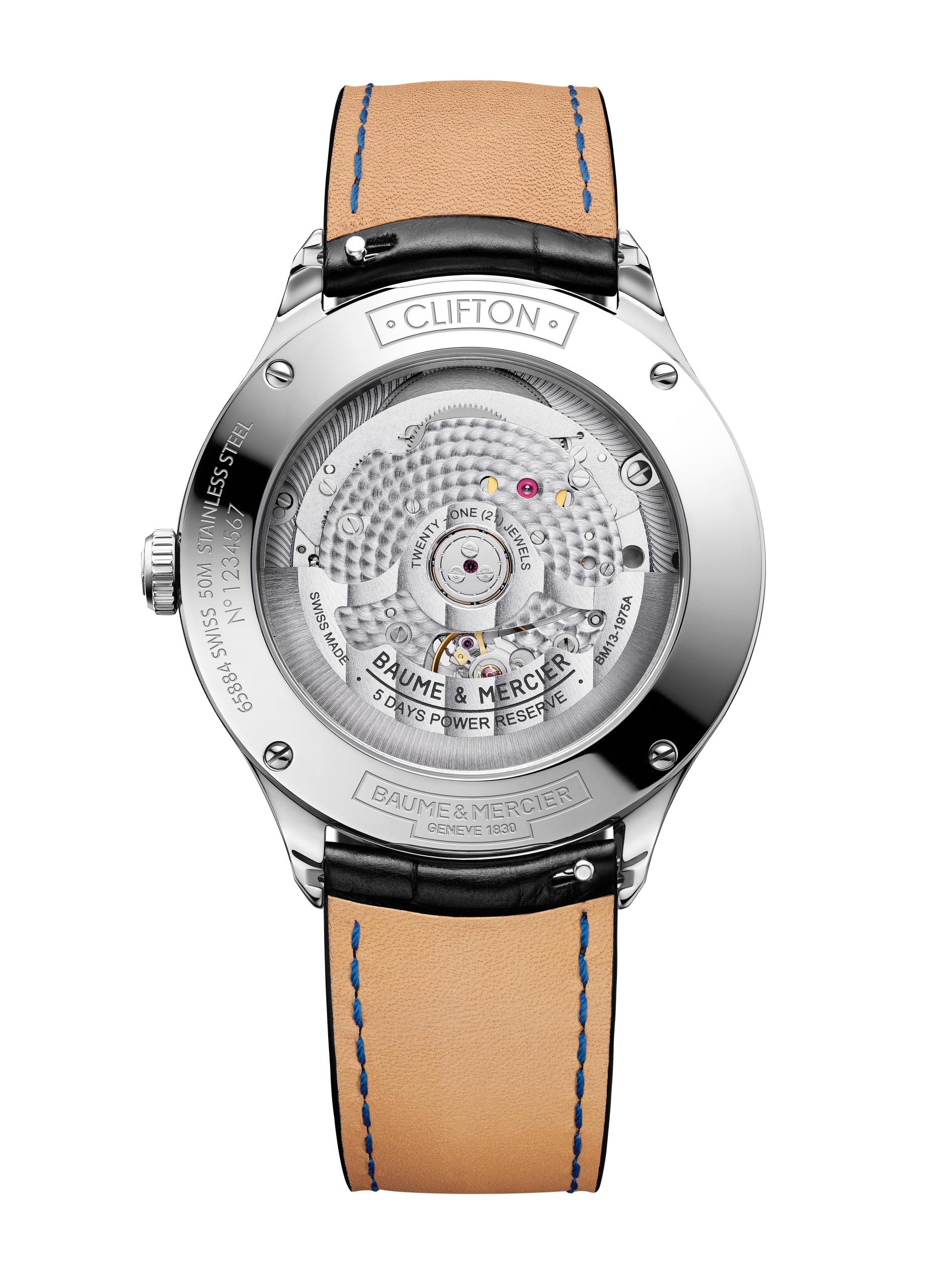 Baume et Mercier – Clifton 10592AUTOMATIC WATCH, COSC CERTIFIED, DATE – 40 MM