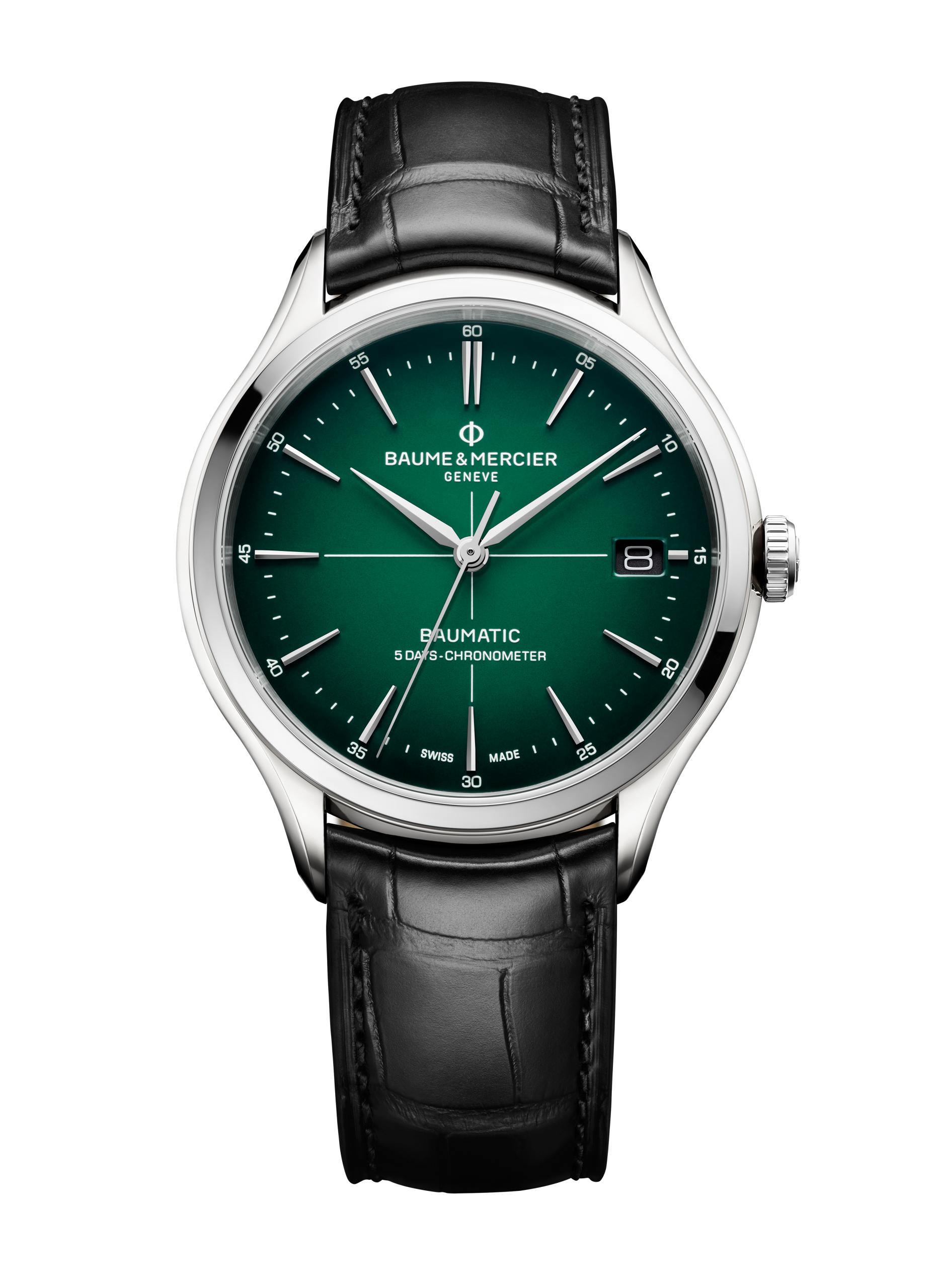 Baume et Mercier – Clifton 10592AUTOMATIC WATCH, COSC CERTIFIED, DATE – 40 MM