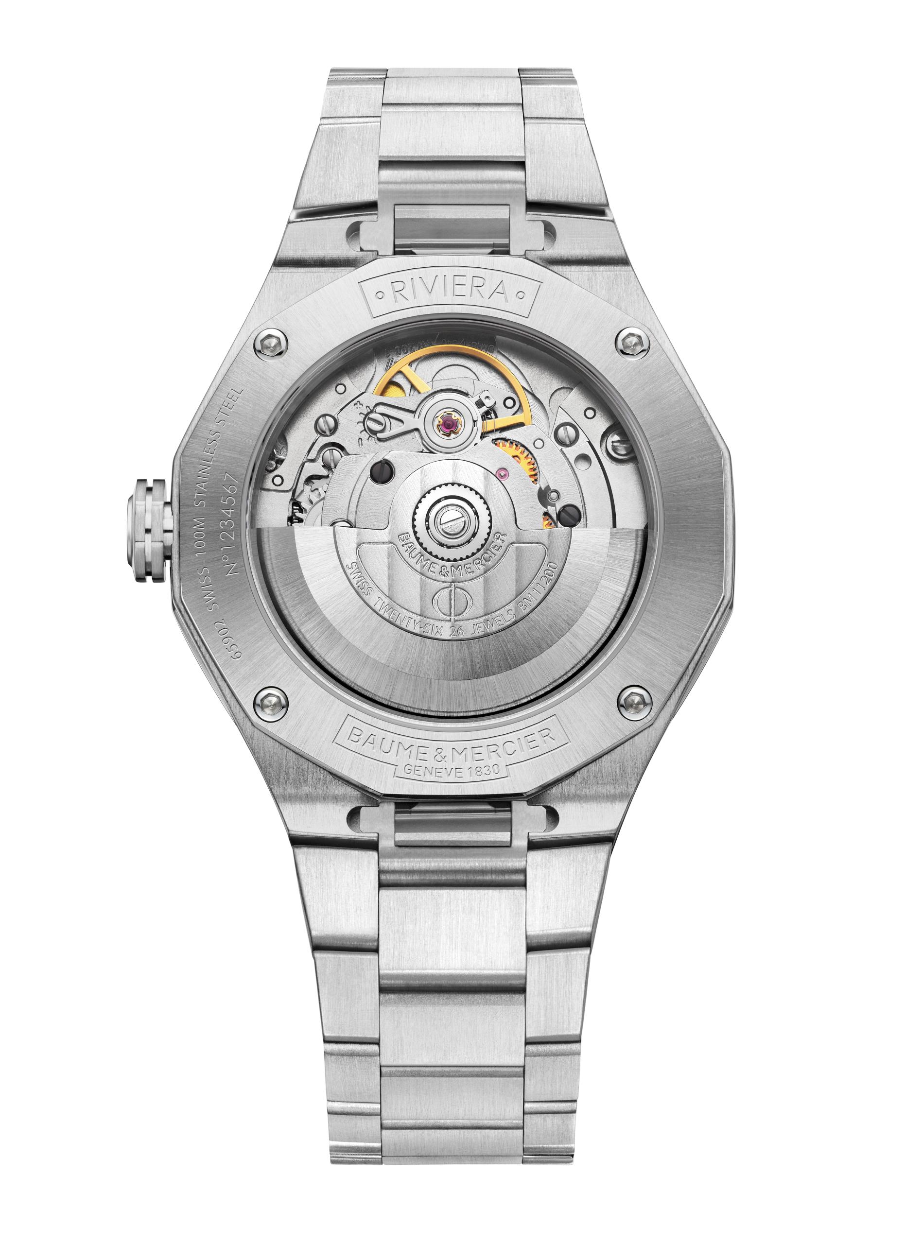 Baume et Mercier - Riviera 10615AUTOMATIC WATCH, DATE DISPLAY - 36 MM