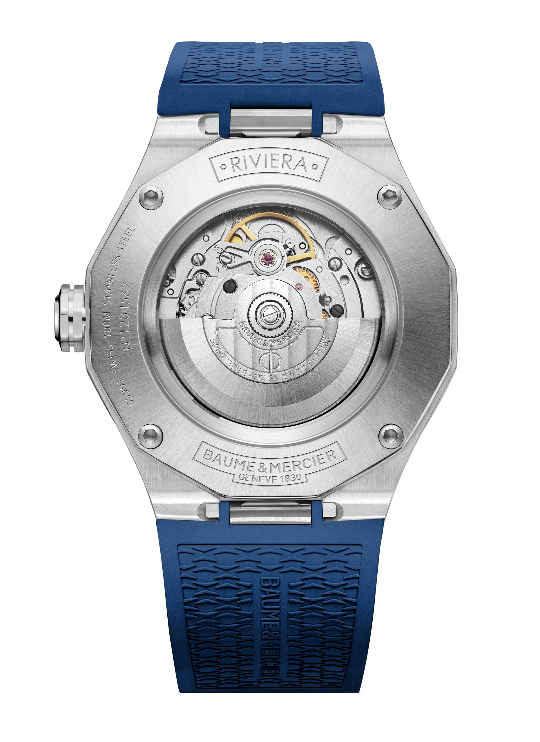 Baume et Mercier - Riviera 10619AUTOMATIC WATCH, DATE DISPLAY - 42MM