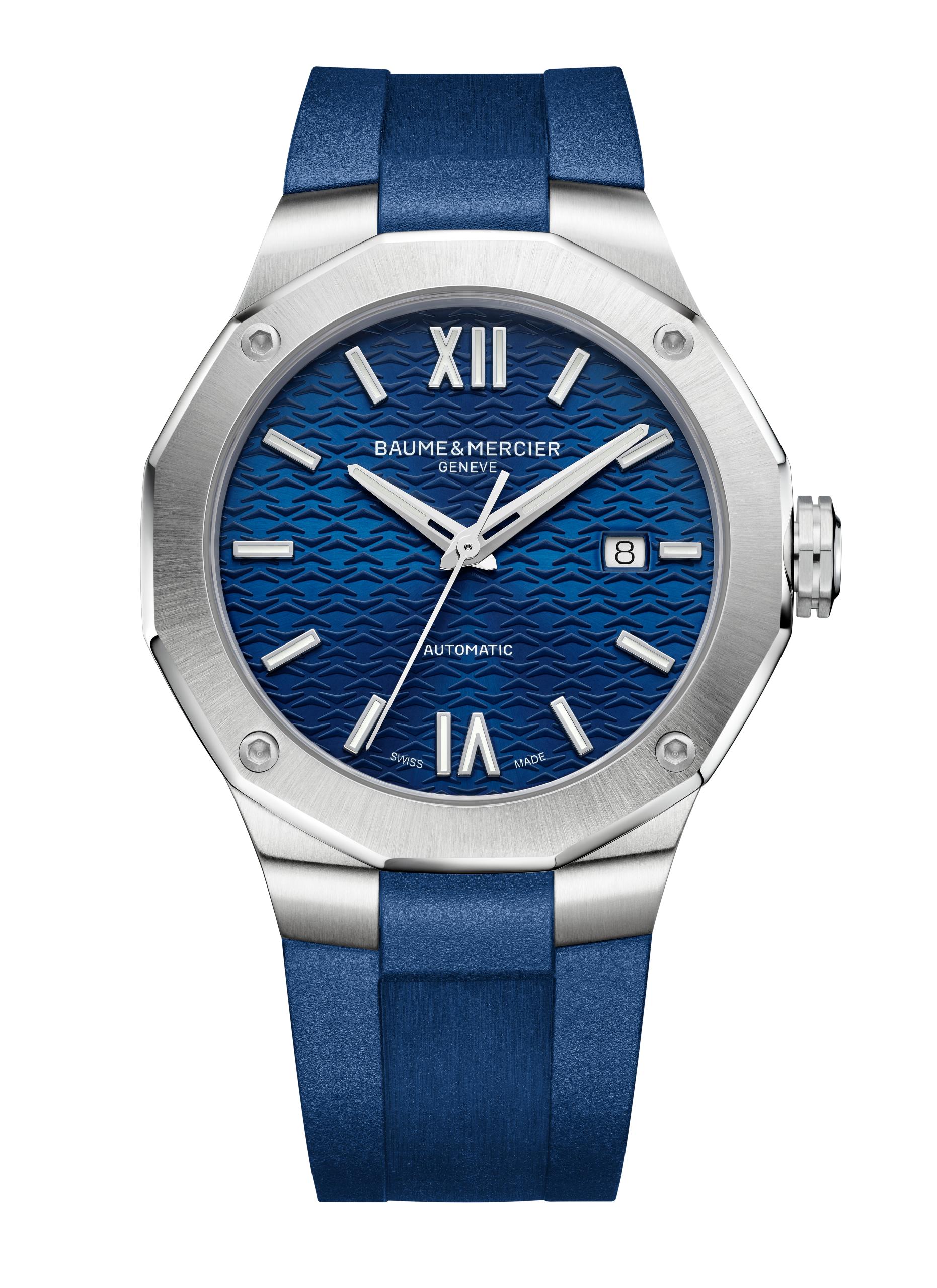 Baume et Mercier - Riviera 10619AUTOMATIC WATCH, DATE DISPLAY - 42MM