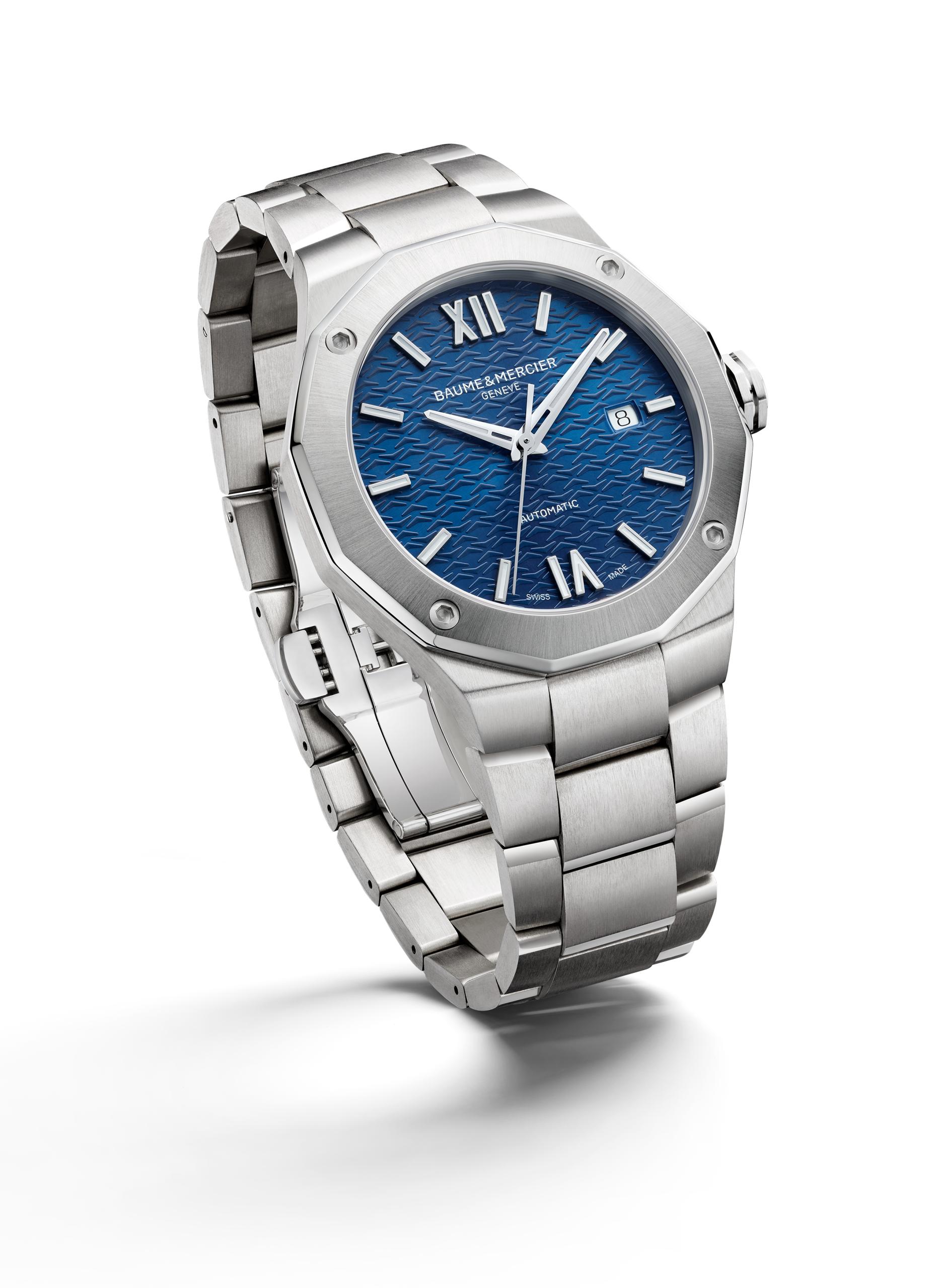 Baume et Mercier - Riviera 10620AUTOMATIC WATCH, DATE DISPLAY - 42MM