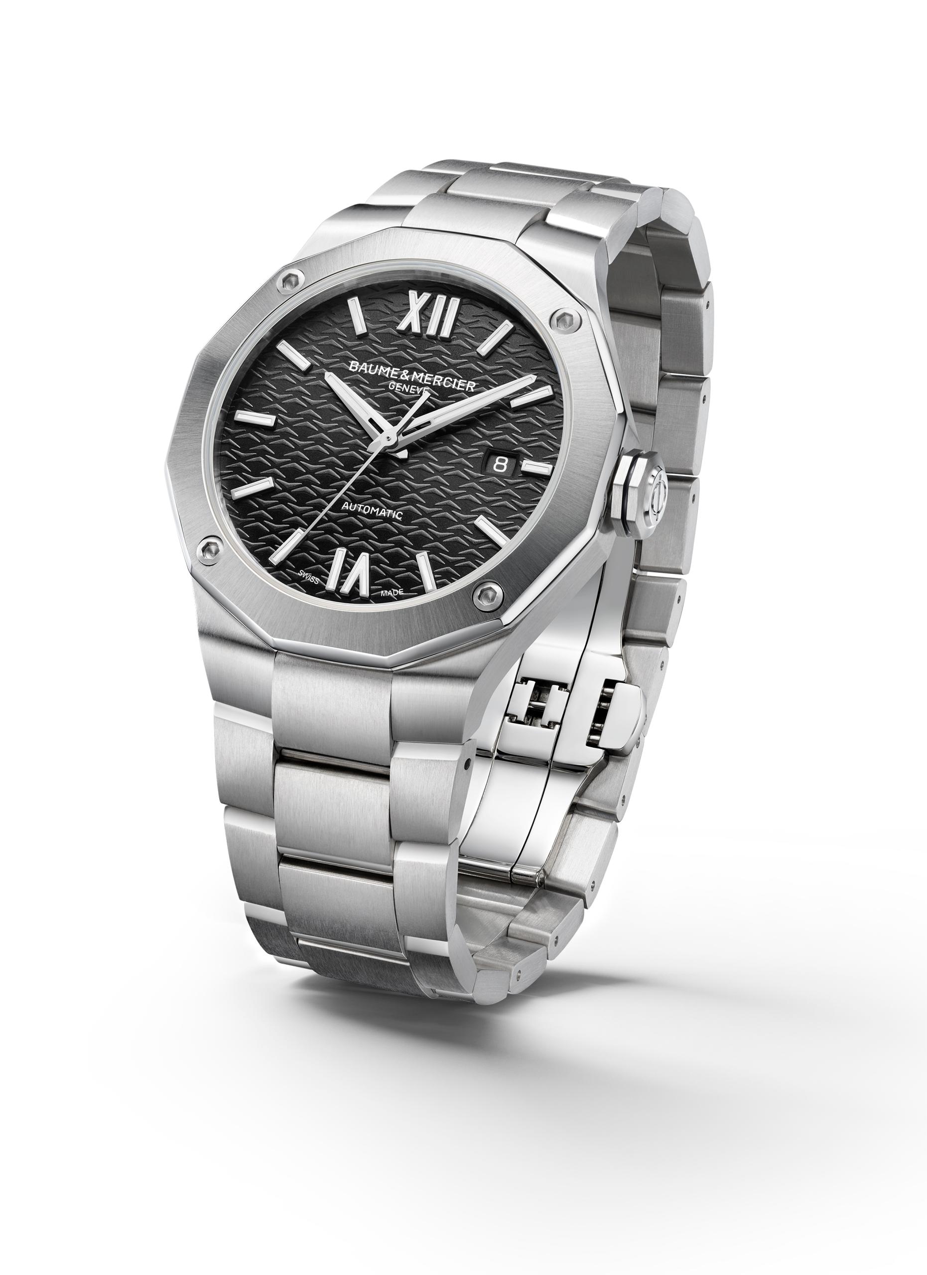 Baume et Mercier - Riviera 10621AUTOMATIC WATCH, DATE DISPLAY - 42MM
