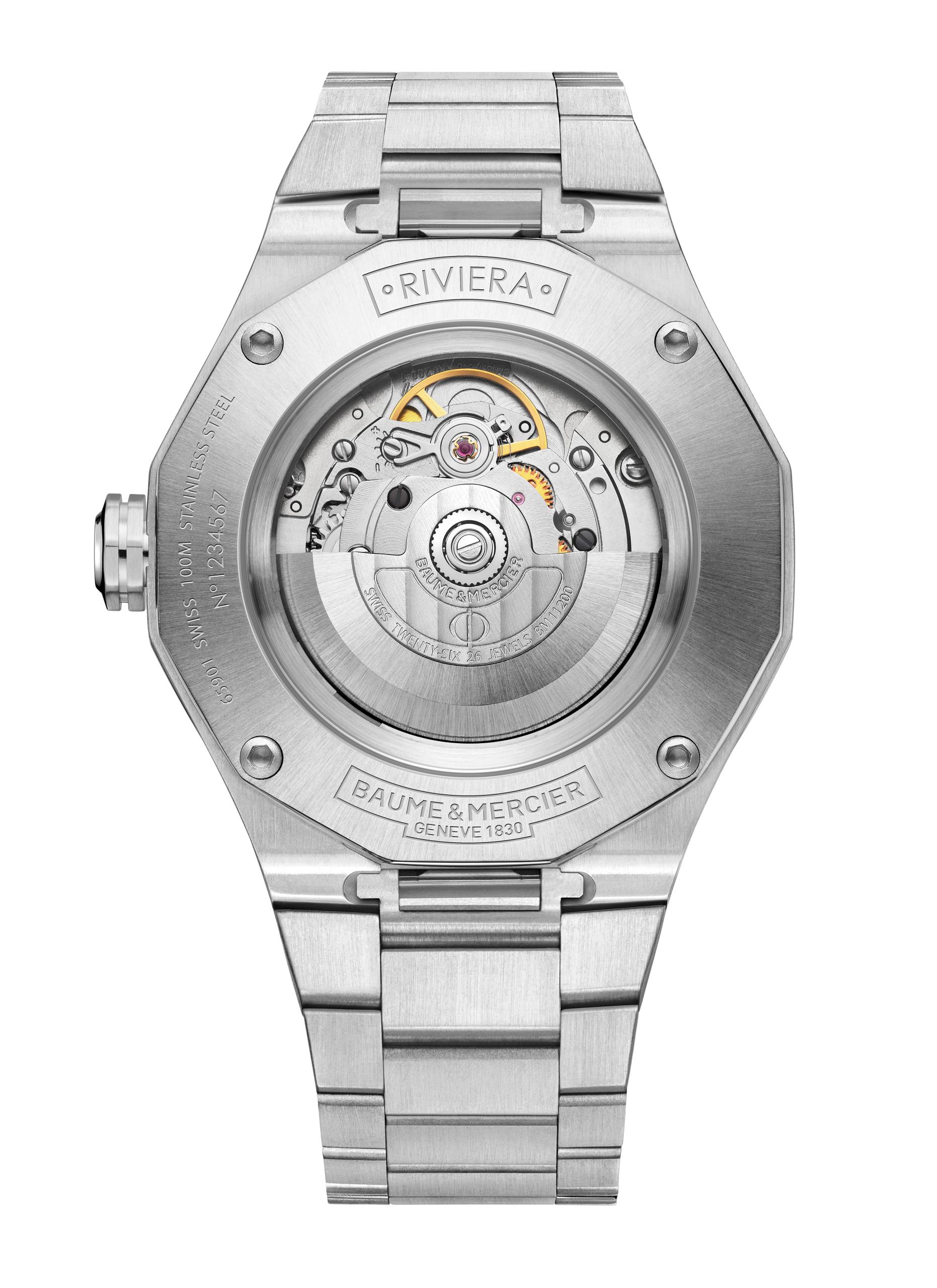 Baume et Mercier - Riviera 10621AUTOMATIC WATCH, DATE DISPLAY - 42MM