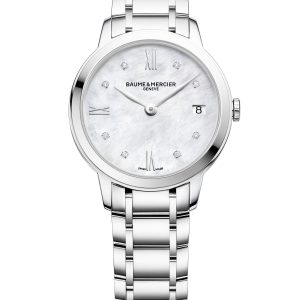 Baume et Mercier – Classima 10326QUARTZ WATCH, DATE DISPLAY, DIAMOND-SET – 31MM