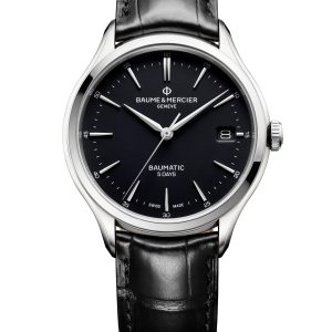 Baume et Mercier – Clifton 10399AUTOMATIC WATCH, DATE DISPLAY – 40 MM