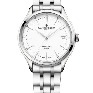 Baume et Mercier – Clifton 10400AUTOMATIC WATCH, DATE DISPLAY – 40 MM