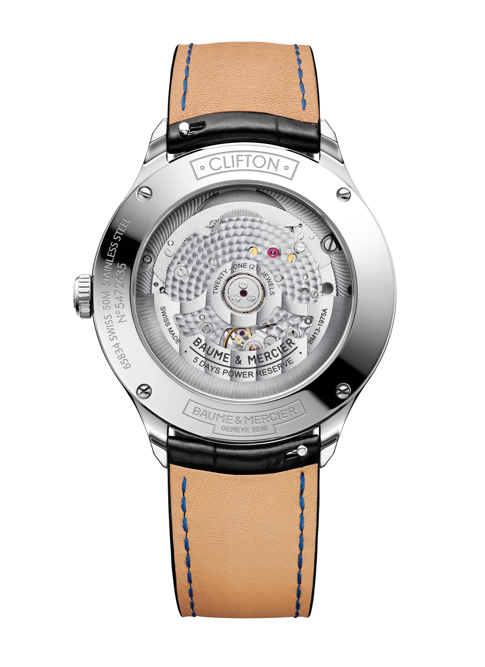 Baume et Mercier - Clifton 10467AUTOMATIC WATCH, COSC CERTIFIED, DATE - 40 MM