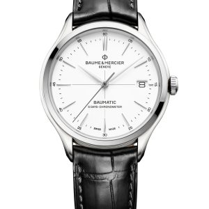 Baume et Mercier – Clifton 10518AUTOMATIC WATCH, DATE, COSC CERTIFIED – 40 MM
