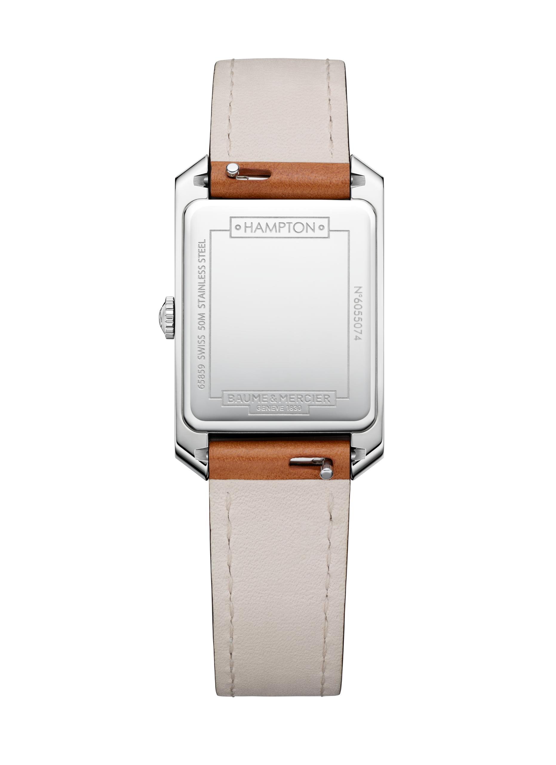 Baume et Mercier - Hampton 10472QUARTZ WATCH - 35 X 22 MM