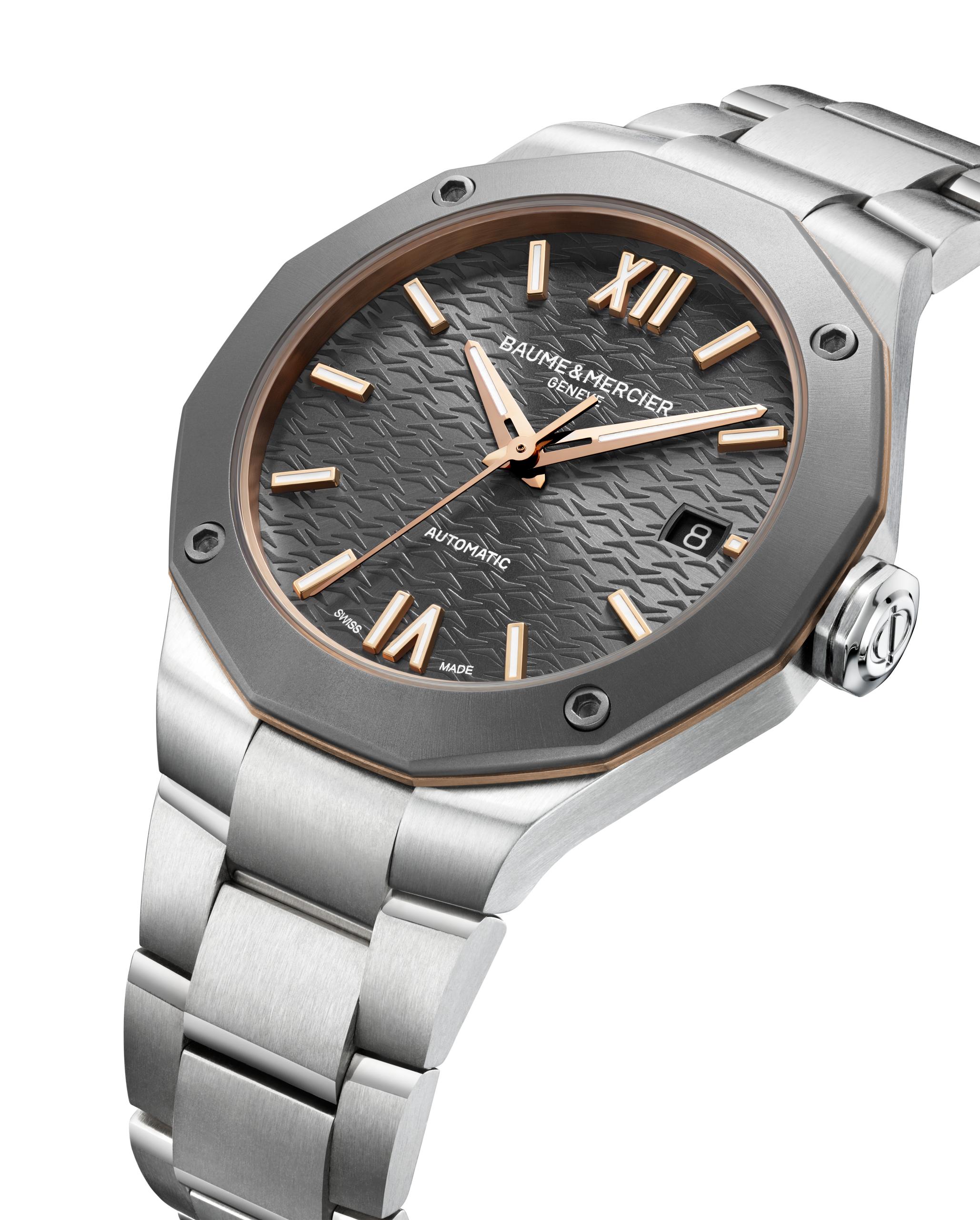 Baume et Mercier – Riviera 10661AUTOMATIC WATCH, STEEL TITANIUM – 36MM