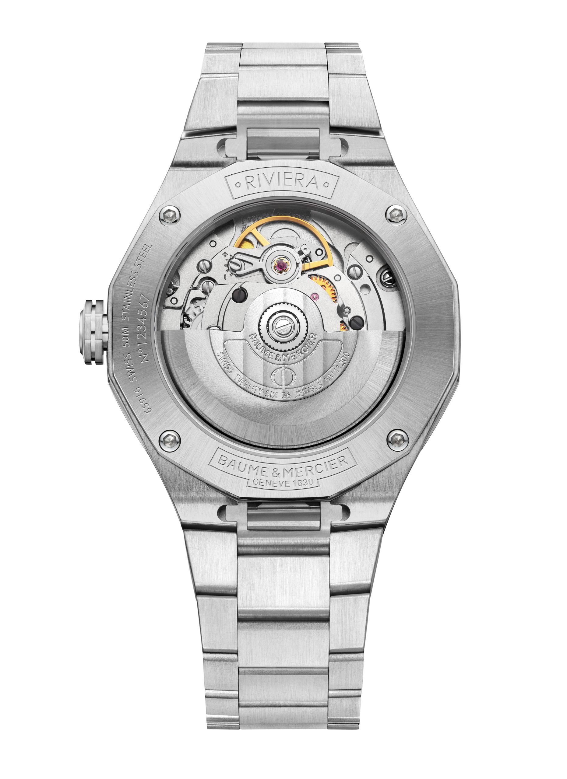 Baume et Mercier – Riviera 10661AUTOMATIC WATCH, STEEL TITANIUM – 36MM