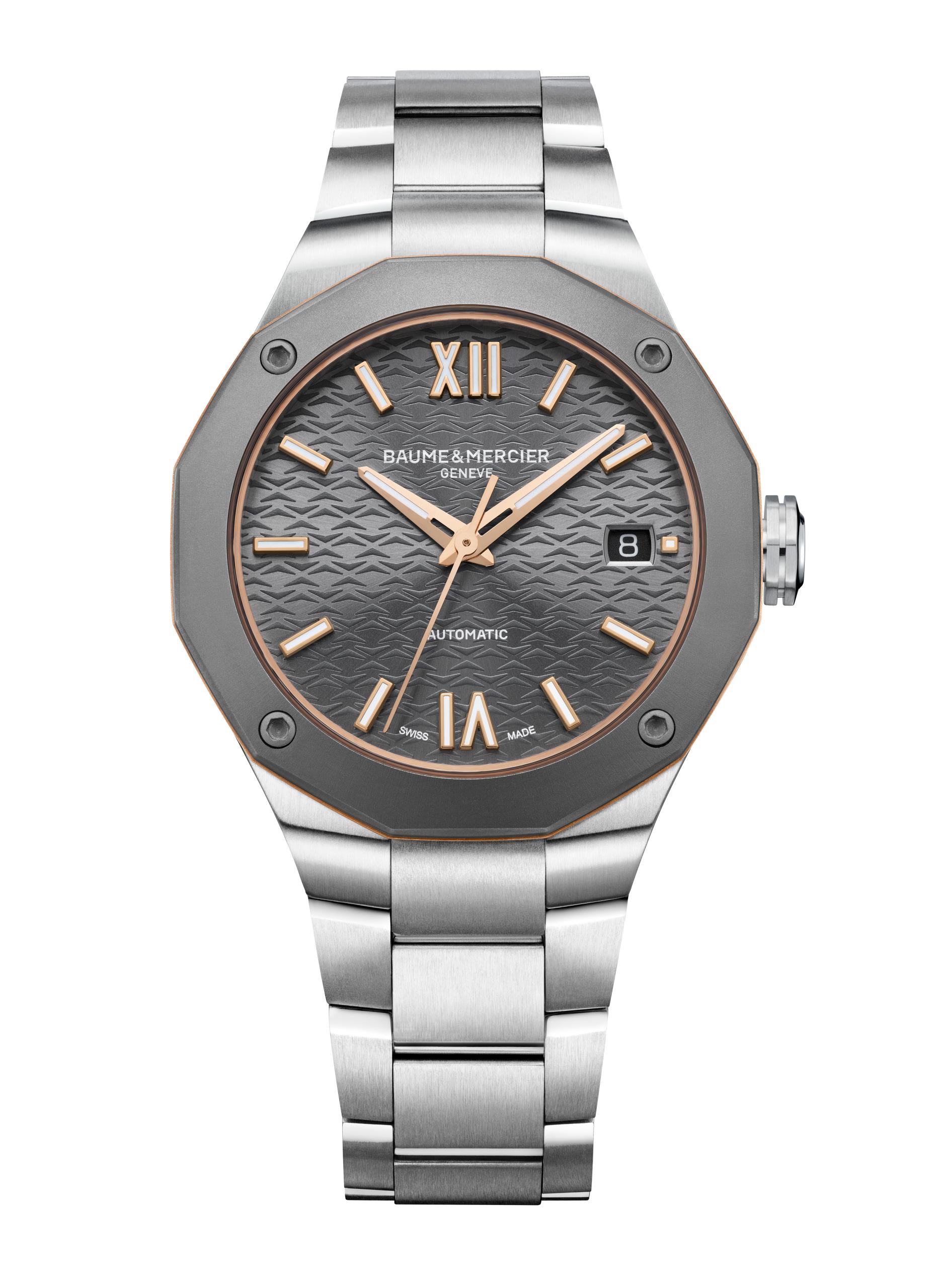 Baume et Mercier – Riviera 10661AUTOMATIC WATCH, STEEL TITANIUM – 36MM