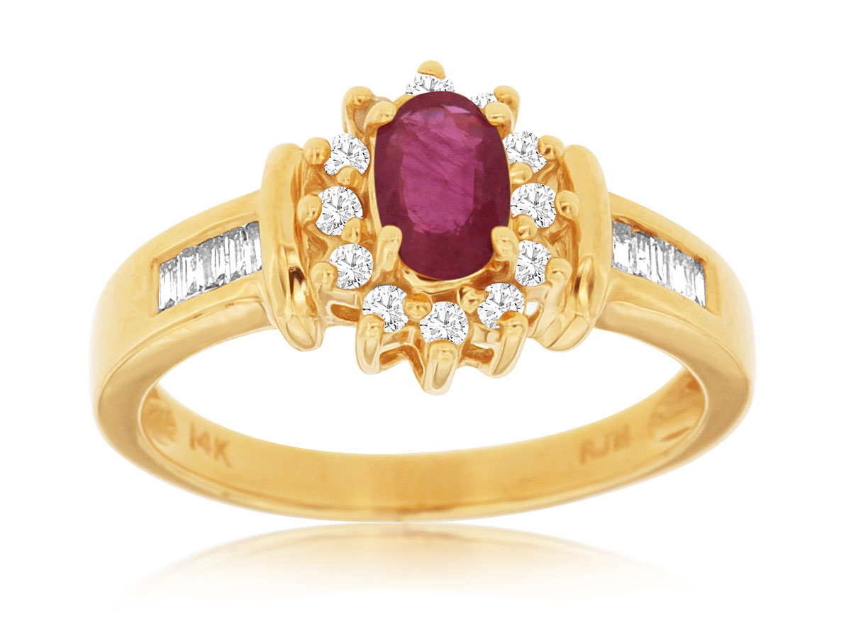 RUBY & DIAMOND RING