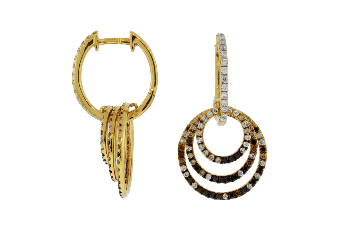 FANCY DIAMOND EARRING