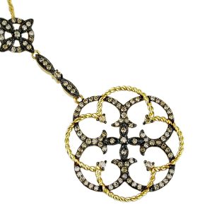 MOCHA DIAMOND PENDANT